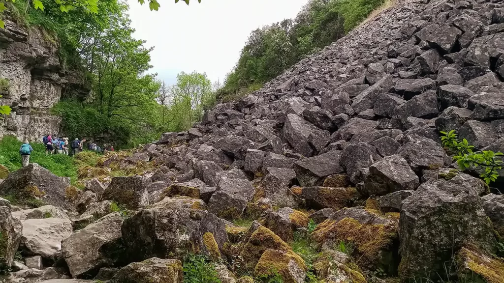Boulders at Ricklow Quarry